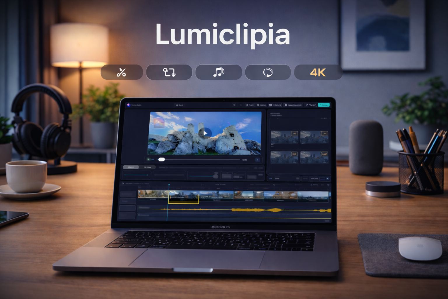 Lumiclipia running on Mac